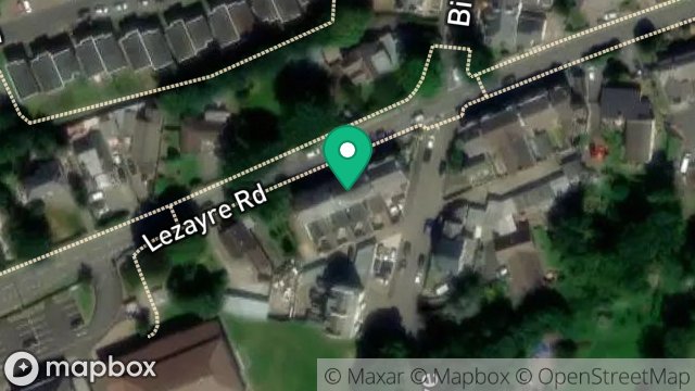 Map showing 2, HESPERA TERRACE, RAMSEY, ISLE OF MAN, IM8 2LX