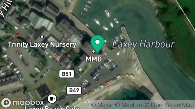 Map showing PIPE FACTORY, TENT ROAD, LAXEY, ISLE OF MAN, IM4 7DB