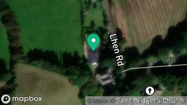 Map showing THE OLD COACH HOUSE, LHEN ROAD, BRIDE, ISLE OF MAN, IM7 4BQ