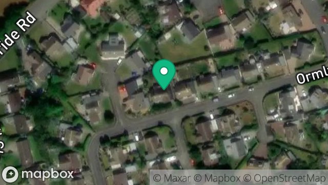 Map showing 59, ORMLY ROAD, RAMSEY, ISLE OF MAN, IM8 3LJ