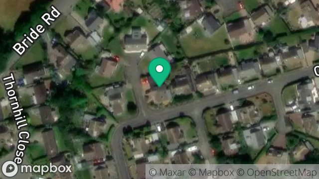 Map showing 60, ORMLY ROAD, RAMSEY, ISLE OF MAN, IM8 3LJ