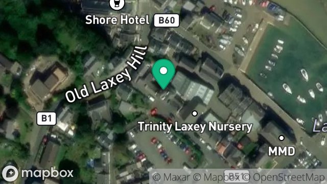 Map showing 3, SHORE ROAD, LAXEY, ISLE OF MAN, IM4 7DJ