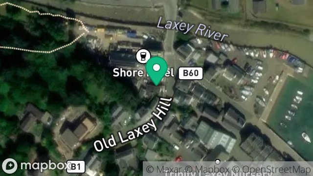 Map showing 1 GLEN ROY COTTAGES, OLD LAXEY HILL, LAXEY, ISLE OF MAN, IM4 7DA