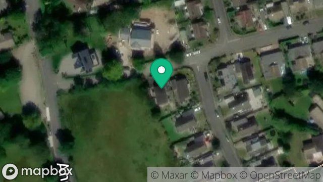 Map showing 1, RHEAST MOOAR LANE, RAMSEY, ISLE OF MAN, IM8 3LP