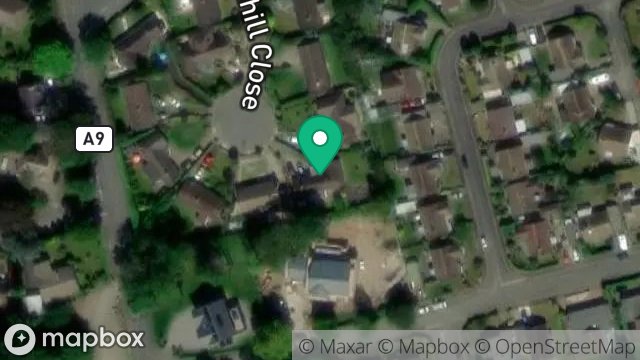Map showing 6, THORNHILL CLOSE, RAMSEY, ISLE OF MAN, IM8 3LA