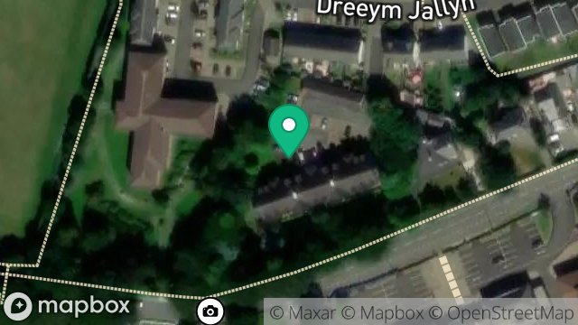Map showing APARTMENT 1, THE ELMS, LEZAYRE ROAD, RAMSEY, ISLE OF MAN, IM8 2TA