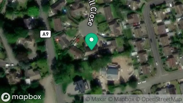 Map showing 7, THORNHILL CLOSE, RAMSEY, ISLE OF MAN, IM8 3LA