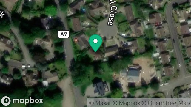 Map showing 8, THORNHILL CLOSE, RAMSEY, ISLE OF MAN, IM8 3LA