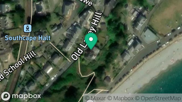 Map showing VIEW POINT, OLD LAXEY HILL, LAXEY, ISLE OF MAN, IM4 7BT