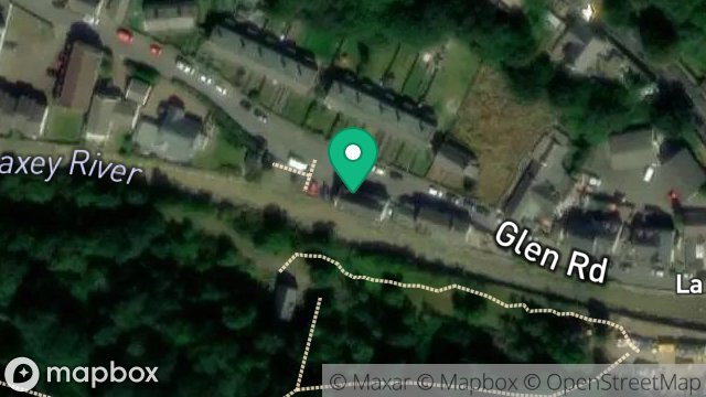 Map showing DIGBY HOUSE, GLEN ROAD, LAXEY, ISLE OF MAN, IM4 7AF