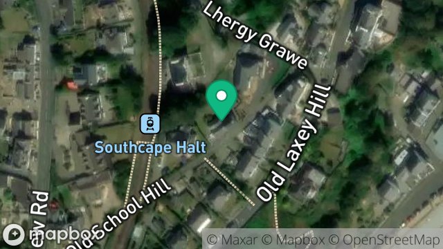 Map showing ROSE COTTAGE, SOUTH CAPE, LAXEY, ISLE OF MAN, IM4 7BU