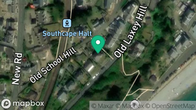 Map showing HARCROFT, OLD LAXEY HILL, LAXEY, ISLE OF MAN, IM4 7BT