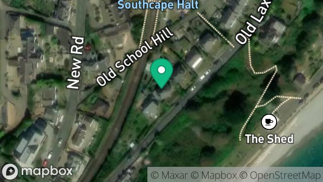 Map showing PALMA, OLD LAXEY HILL, LAXEY, ISLE OF MAN, IM4 7BT