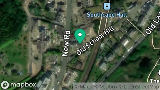 Map showing CORLEY ROCK, SOUTH CAPE, LAXEY, ISLE OF MAN, IM4 7JA