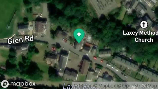 Map showing ARDANE Y CABBAL, 2, CHAPEL TERRACE, GLEN ROAD, LAXEY, ISLE OF MAN, IM4 7AQ