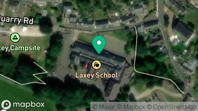 Map showing ISLE OF MAN EDUCATION, LAXEY PRIMARY SCHOOL, QUARRY ROAD, LAXEY, ISLE OF MAN, IM4 7DU