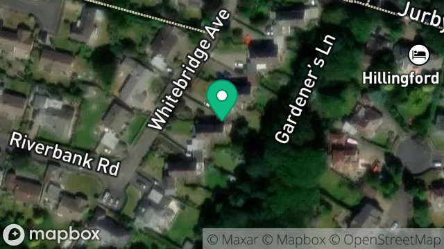 Map showing 7, WHITEBRIDGE AVENUE, RAMSEY, ISLE OF MAN, IM8 3PW