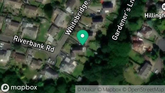 Map showing 9, WHITEBRIDGE AVENUE, RAMSEY, ISLE OF MAN, IM8 3PW