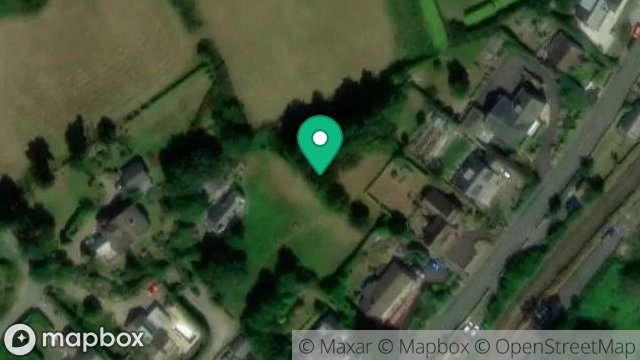 Map showing LAND TO REAR OF OLINDA, SOUTH CAPE, LAXEY, ISLE OF MAN, IM4 7JR