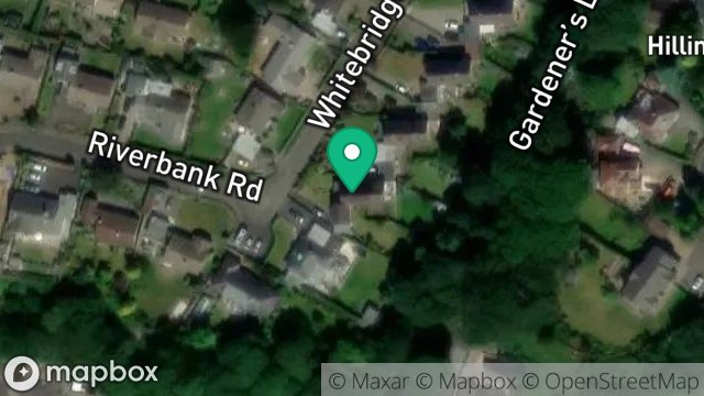 Map showing 10, WHITEBRIDGE AVENUE, RAMSEY, ISLE OF MAN, IM8 3PW