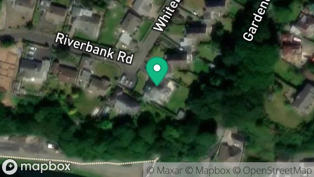 Map showing 11, WHITEBRIDGE AVENUE, RAMSEY, ISLE OF MAN, IM8 3PW