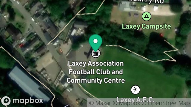 Map showing LAXEY FOOTBALL CLUB, GLENWOOD COTTAGE, GLEN ROAD, LAXEY, ISLE OF MAN, IM4 7AJ
