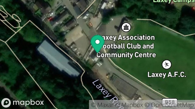 Map showing 1 AMULREE, GLEN ROAD, LAXEY, ISLE OF MAN, IM4 7AJ