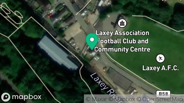 Map showing AMULREE, GLEN ROAD, LAXEY, ISLE OF MAN, IM4 7AJ