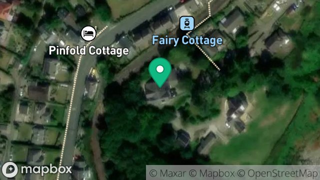 Map showing THE LODGE, FAIRY COTTAGE, LAXEY, ISLE OF MAN, IM4 7BR
