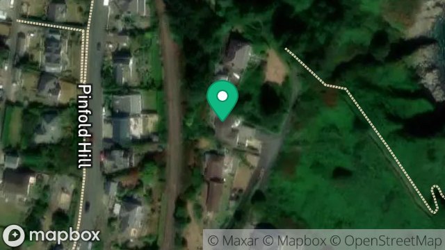 Map showing CAPEL GLEN, PINFOLD HILL, LAXEY, ISLE OF MAN, IM4 7HP