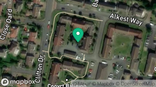 Map showing KINGS REACH VILLAGE, JURBY ROAD, RAMSEY, ISLE OF MAN, IM8 3NT