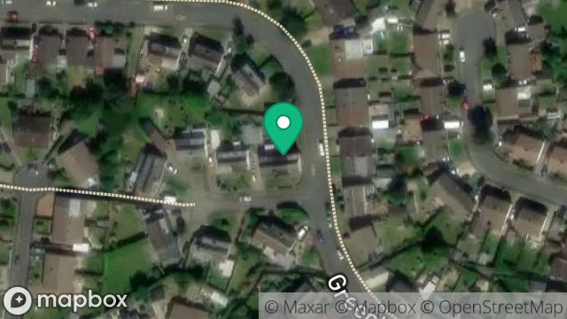 Map showing 42, GREENLANDS AVENUE, RAMSEY, ISLE OF MAN, IM8 2PJ