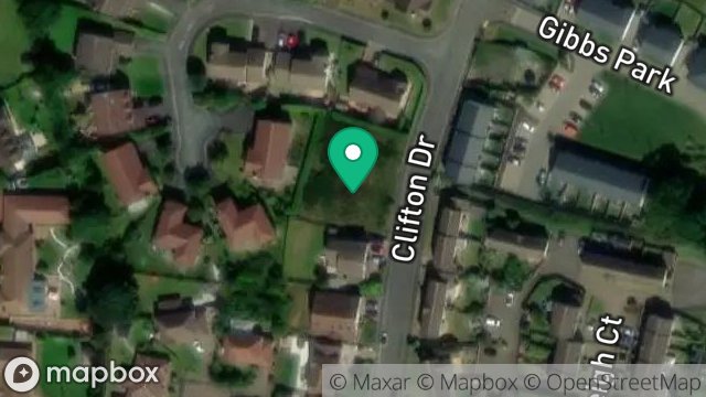 Map showing PLOT ADJ TO 28, CLIFTON DRIVE, RAMSEY, ISLE OF MAN, IM8 3NJ