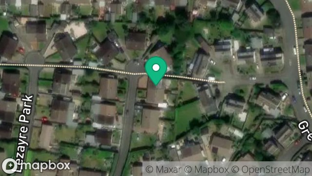 Map showing 65, LEZAYRE PARK, RAMSEY, ISLE OF MAN, IM8 2PT