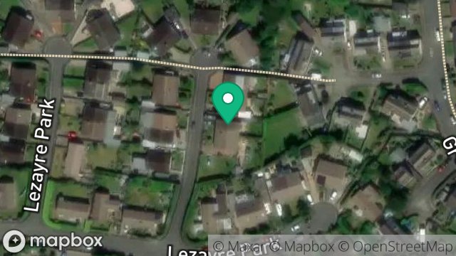 Map showing 69, LEZAYRE PARK, RAMSEY, ISLE OF MAN, IM8 2PT
