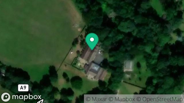Map showing BALLANOA, ANDREAS ROAD, DHOOR, RAMSEY, ISLE OF MAN, IM7 4EE