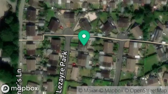 Map showing 29, LEZAYRE PARK, RAMSEY, ISLE OF MAN, IM8 2PS