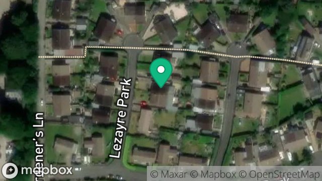 Map showing 31, LEZAYRE PARK, RAMSEY, ISLE OF MAN, IM8 2PS