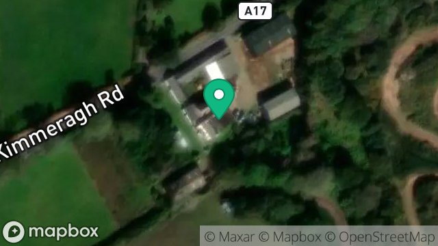 Map showing WEST KIMMERAGH, WEST KIMMERAGH ROAD, BRIDE, ISLE OF MAN, IM7 4BA