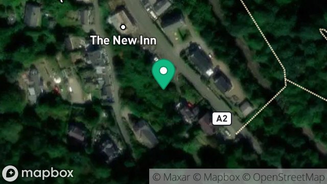 Map showing LAND AT, WESTWOOD, NEW ROAD, LAXEY, ISLE OF MAN, IM4 7HS