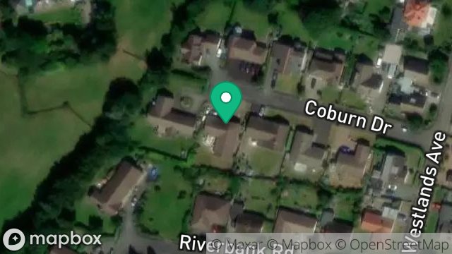 Map showing 11, COBURN DRIVE, RAMSEY, ISLE OF MAN, IM8 3PT