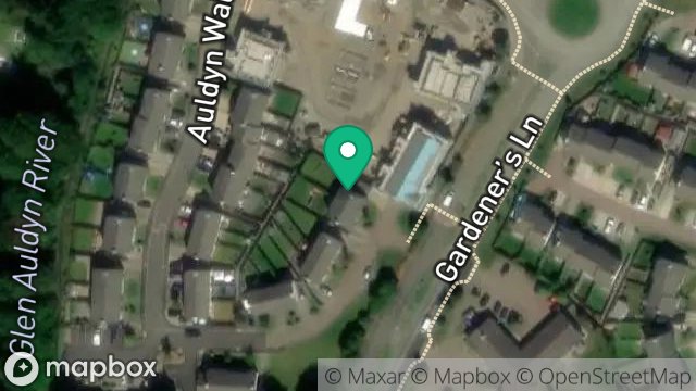 Map showing 55, AULDYN WALK, RAMSEY, ISLE OF MAN, IM8 2TN