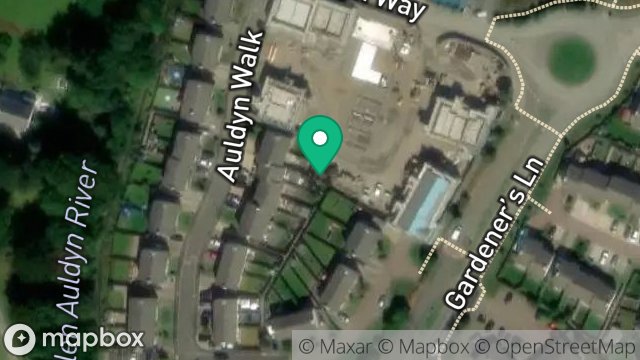 Map showing LAND NORTH OF RAMSEY POWER STATION AND WEST OF GARDENERS LANE OFF, GARDENERS LANE, RAMSEY, ISLE OF MAN, IM8 2TN