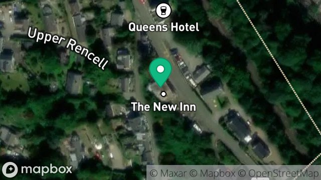 Map showing THE NEW INN, NEW ROAD, LAXEY, ISLE OF MAN, IM4 7HS