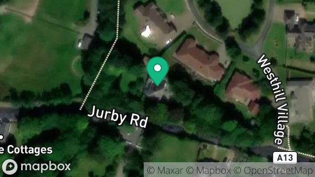 Map showing CREG MALIN, JURBY ROAD, RAMSEY, ISLE OF MAN, IM8 3TB