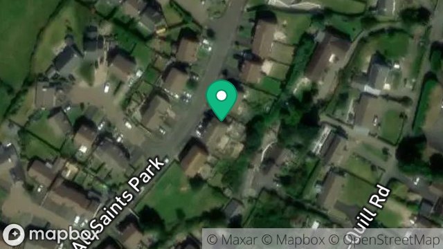 Map showing 16, ALL SAINTS PARK, LONAN, LAXEY, ISLE OF MAN, IM4 7LA