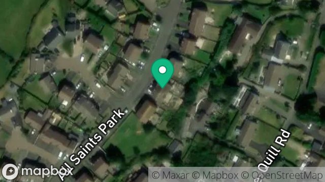 Map showing 14, ALL SAINTS PARK, LONAN, LAXEY, ISLE OF MAN, IM4 7LA