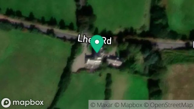 Map showing HILLSIDE, LHEN ROAD, BRIDE, ISLE OF MAN, IM7 4BF