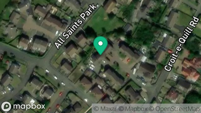Map showing 7, CROIT-E-QUILL CLOSE, LAXEY, ISLE OF MAN, IM4 7JE
