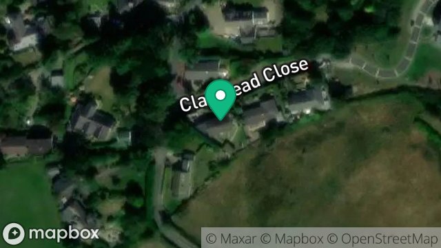 Map showing STONEYCROFT, CLAY HEAD CLOSE, BALDRINE, ISLE OF MAN, IM4 6DW